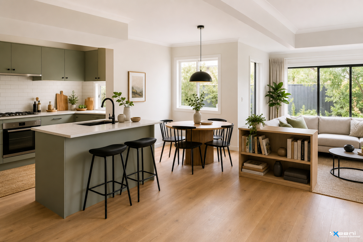 Shaker fitted kitchen in Rotherhithe