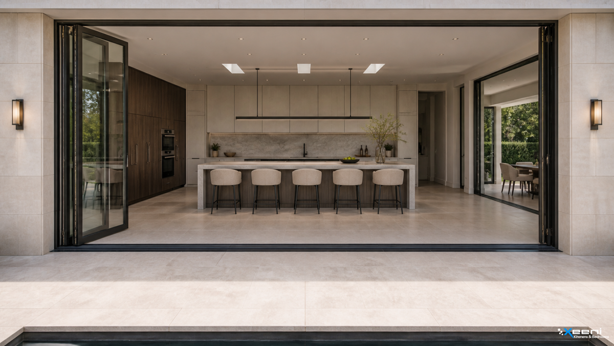 Modern fitted kitchen in Camberwell
