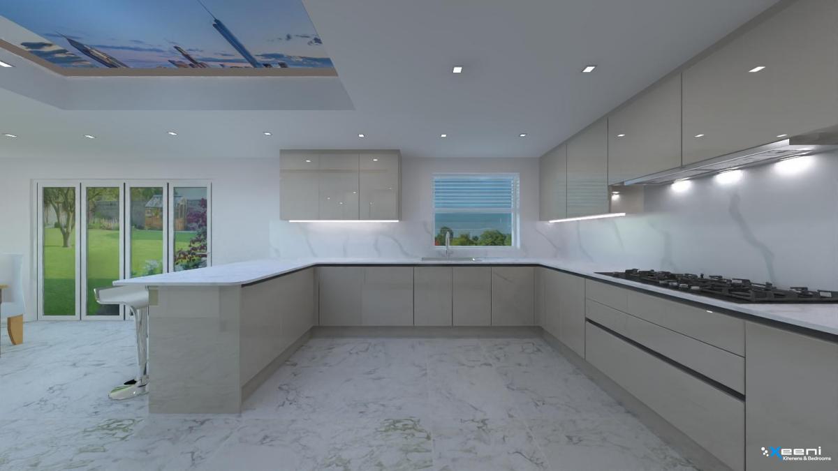 Inframe fitted kitchen in West Ruislip