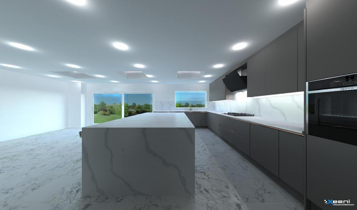 Shaker fitted kitchen in Sudbury