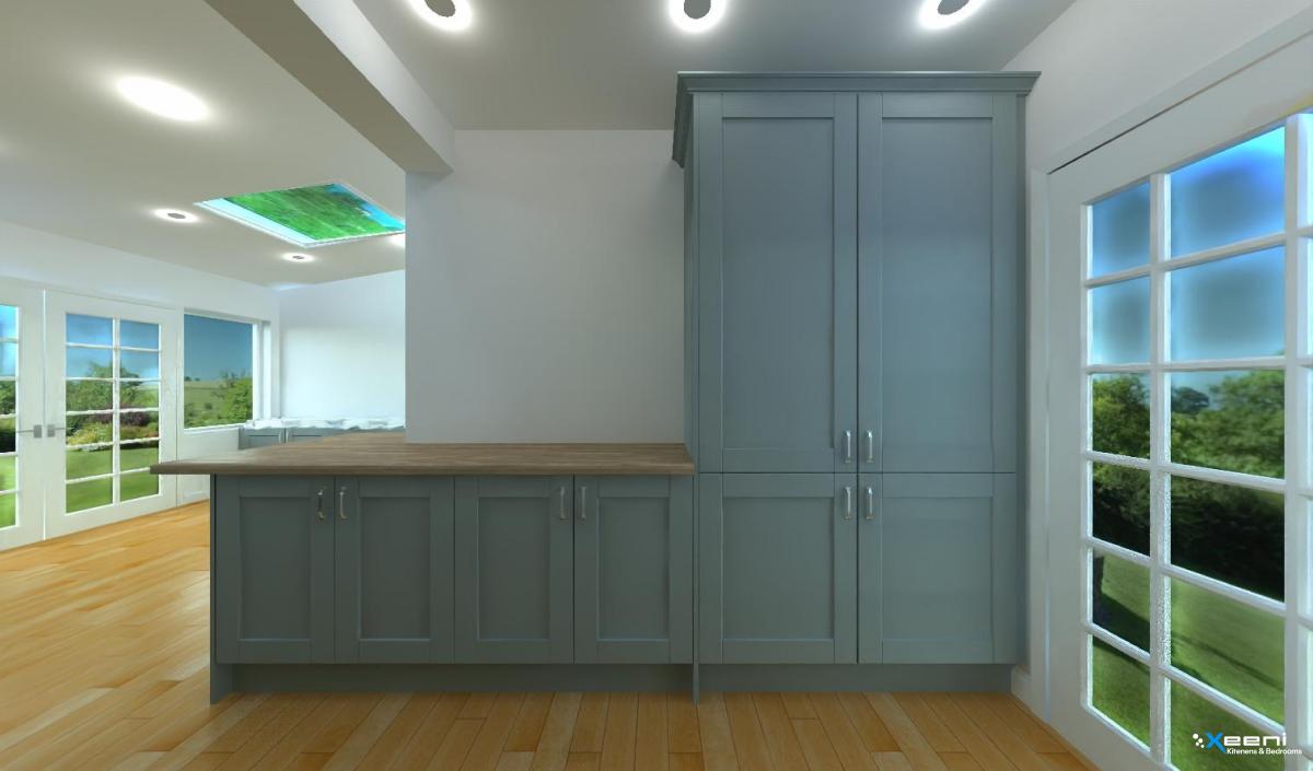 Inframe fitted kitchen in Surbiton