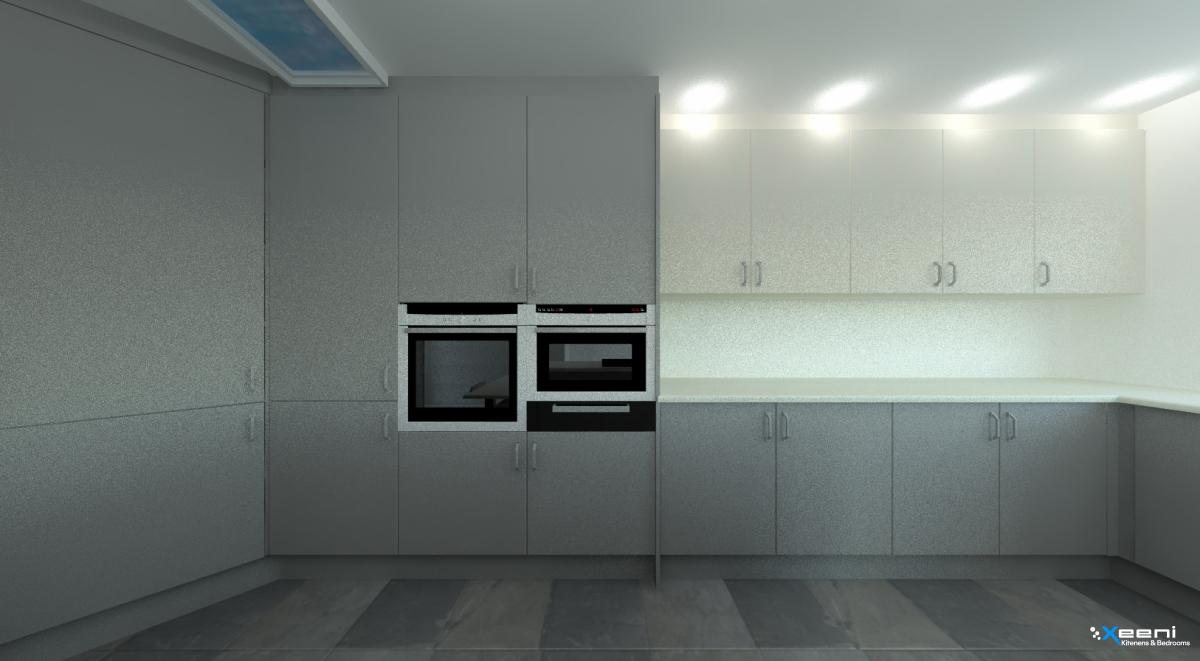 Shaker fitted kitchen in Balham