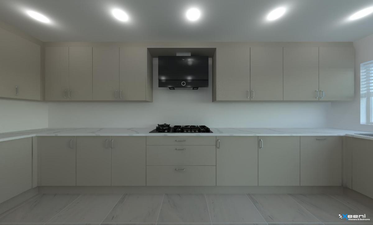 Traditional fitted kitchen in Temple Fortune