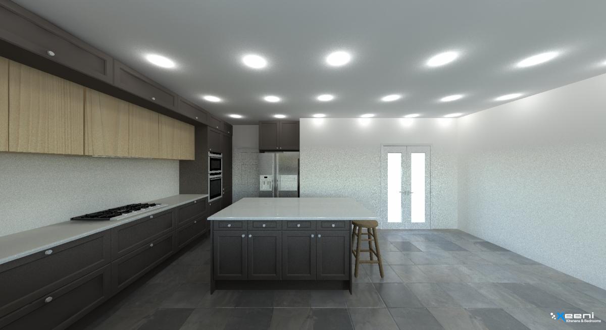Inframe fitted kitchen in Southall