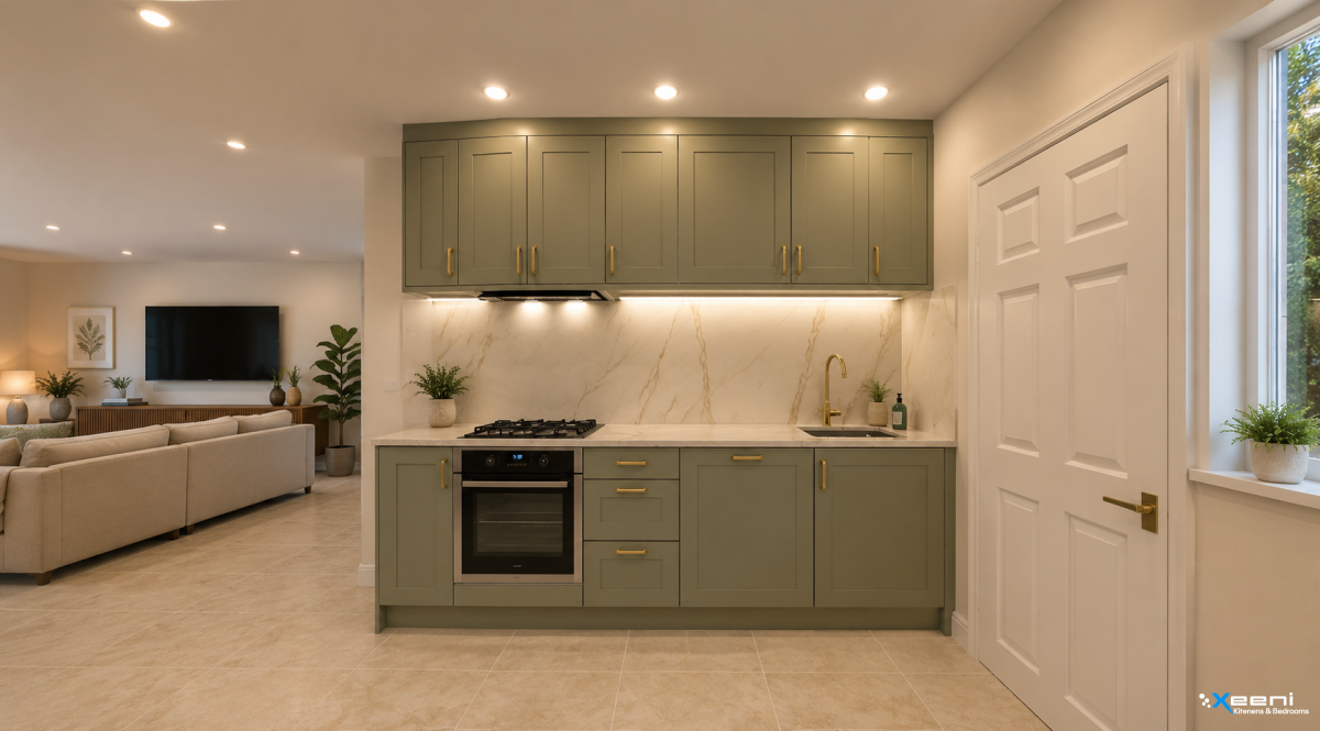 Shaker fitted kitchen in Northolt