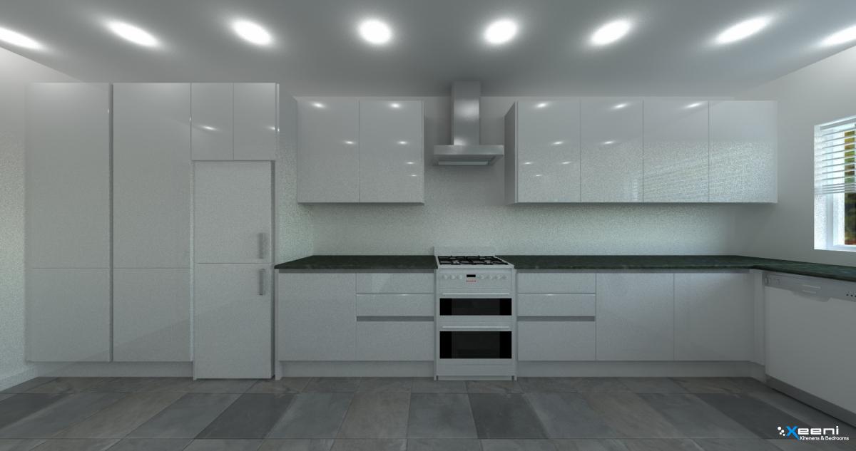 Shaker fitted kitchen in Northolt