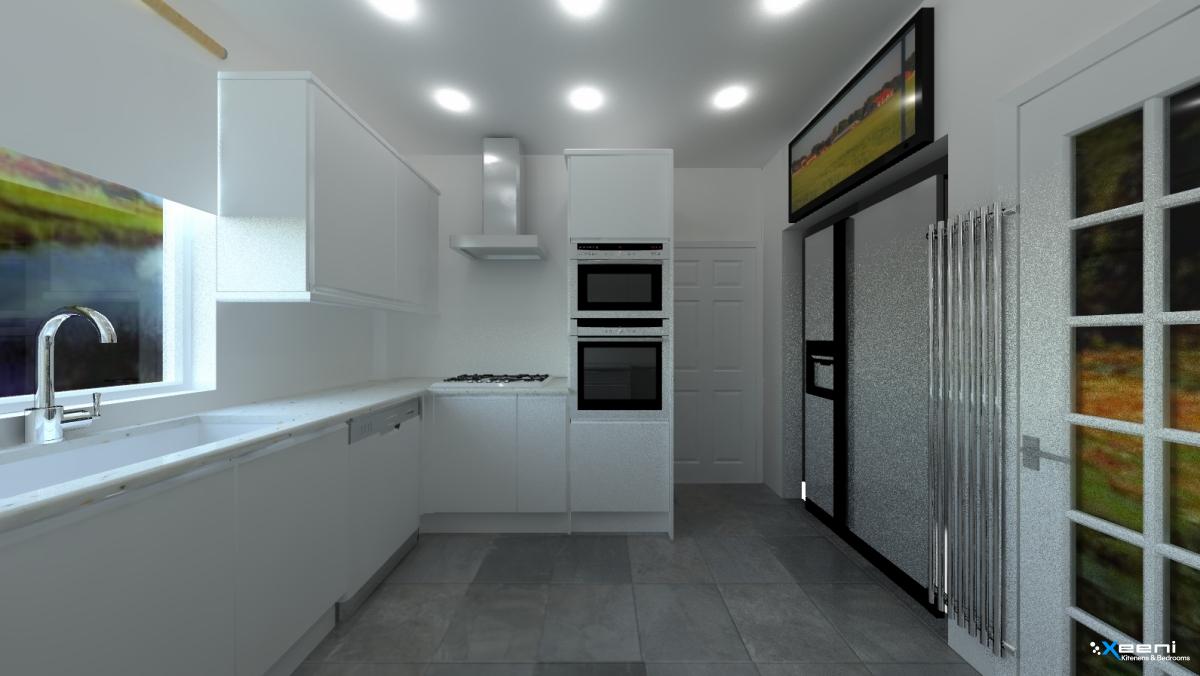 Traditional fitted kitchen in Bexley