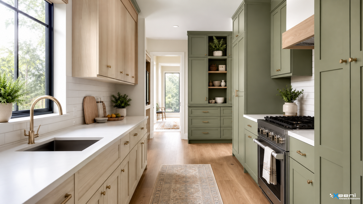 Traditional fitted kitchen in Banstead