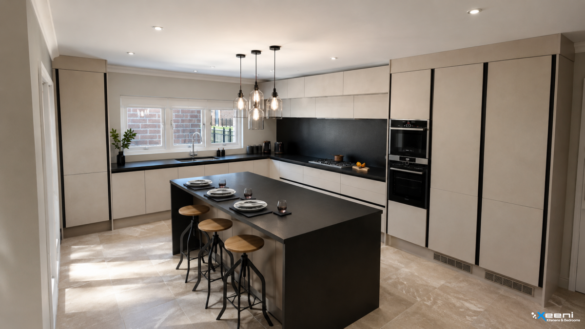 Inframe fitted kitchen in South Ruislip