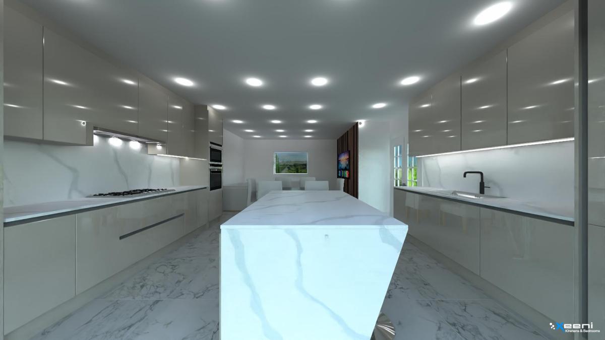 Inframe fitted kitchen in South Ruislip