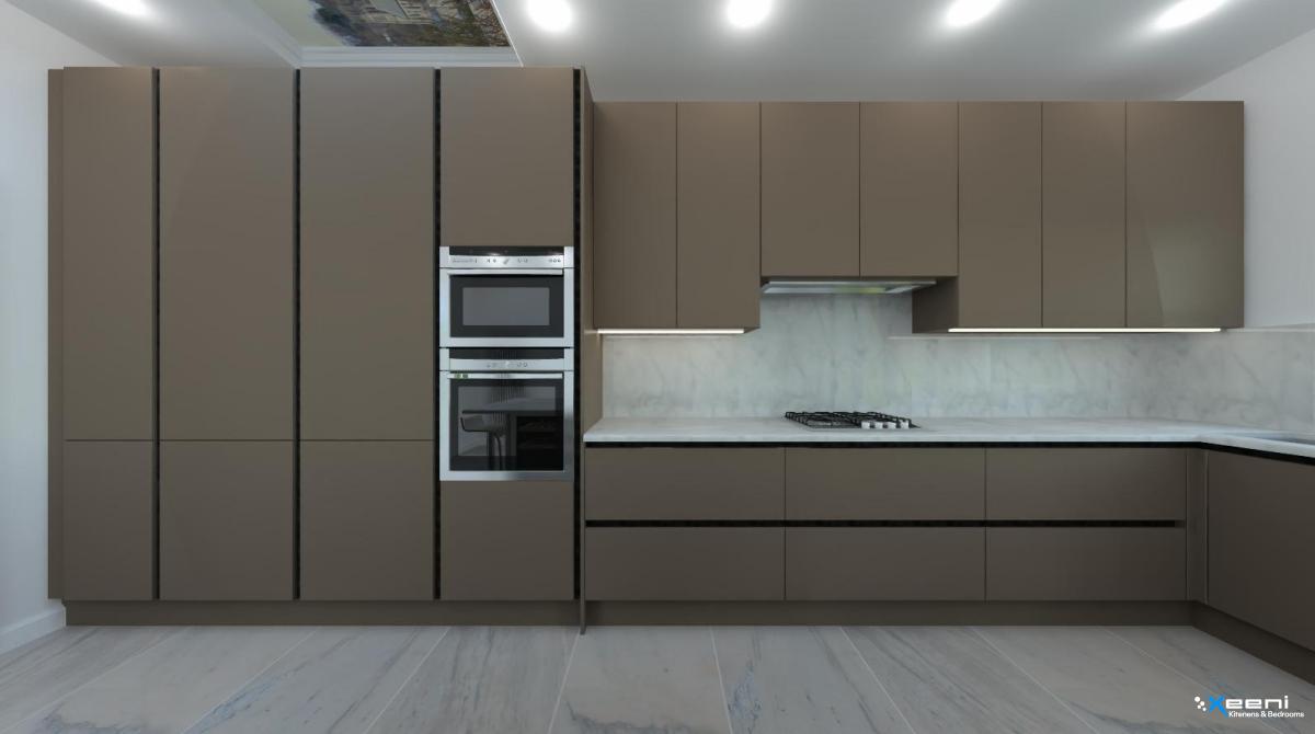 Inframe fitted kitchen in Perivale