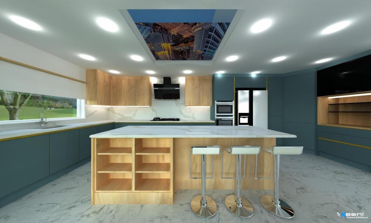 Inframe fitted kitchen in Raynes Park