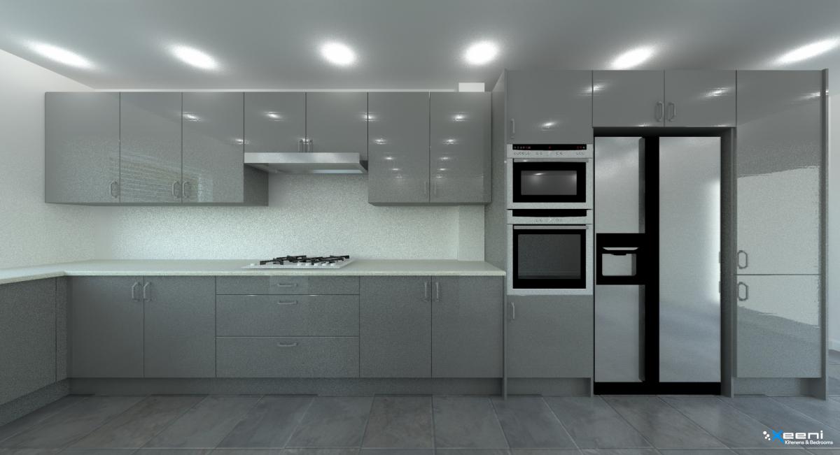 Shaker fitted kitchen in Greenford