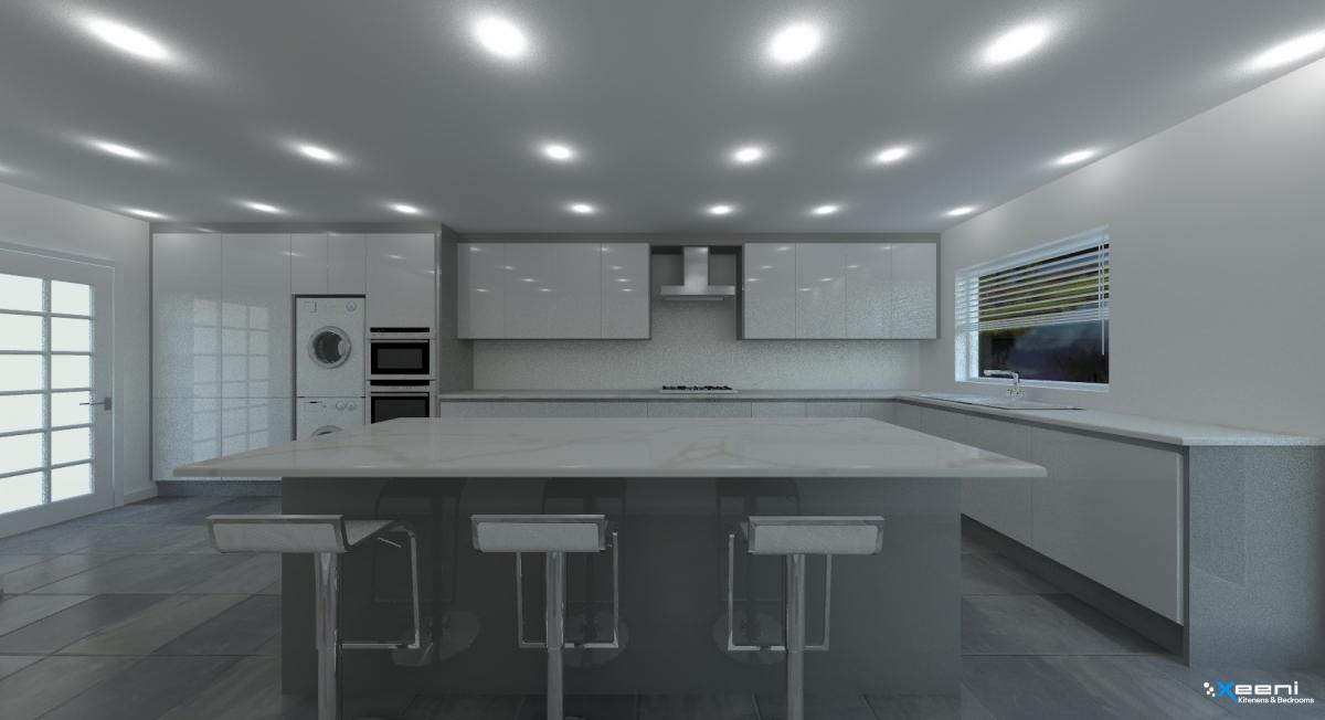 Shaker fitted kitchen in Greenford