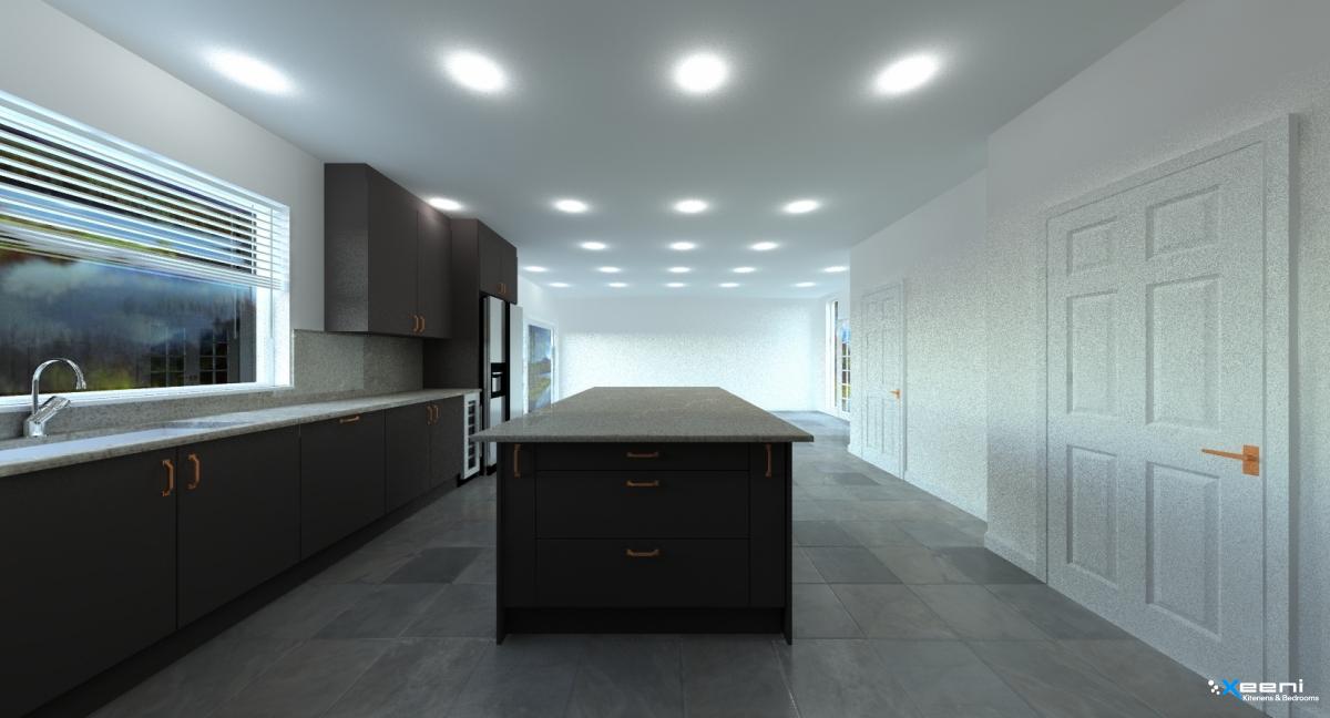 Inframe fitted kitchen in Kingston upon Thames