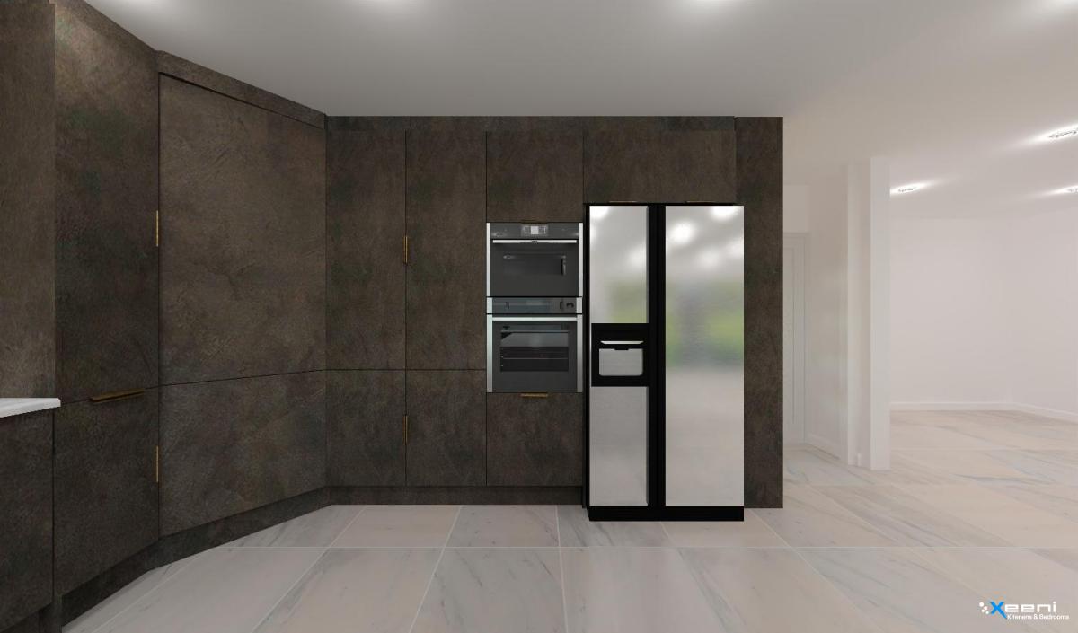 Inframe fitted kitchen in Kingston upon Thames