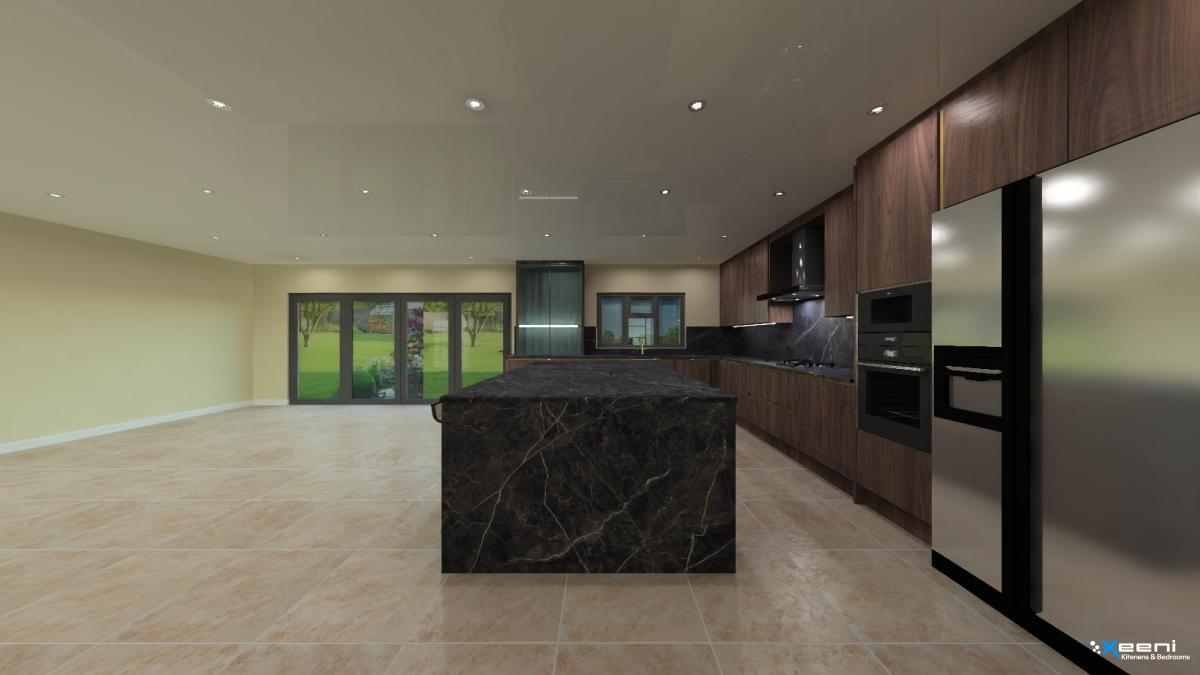 Inframe fitted kitchen in Wembley