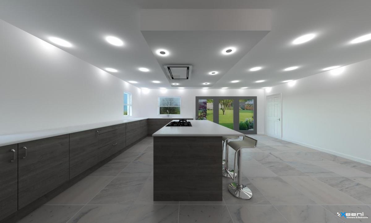 Inframe fitted kitchen in Wembley