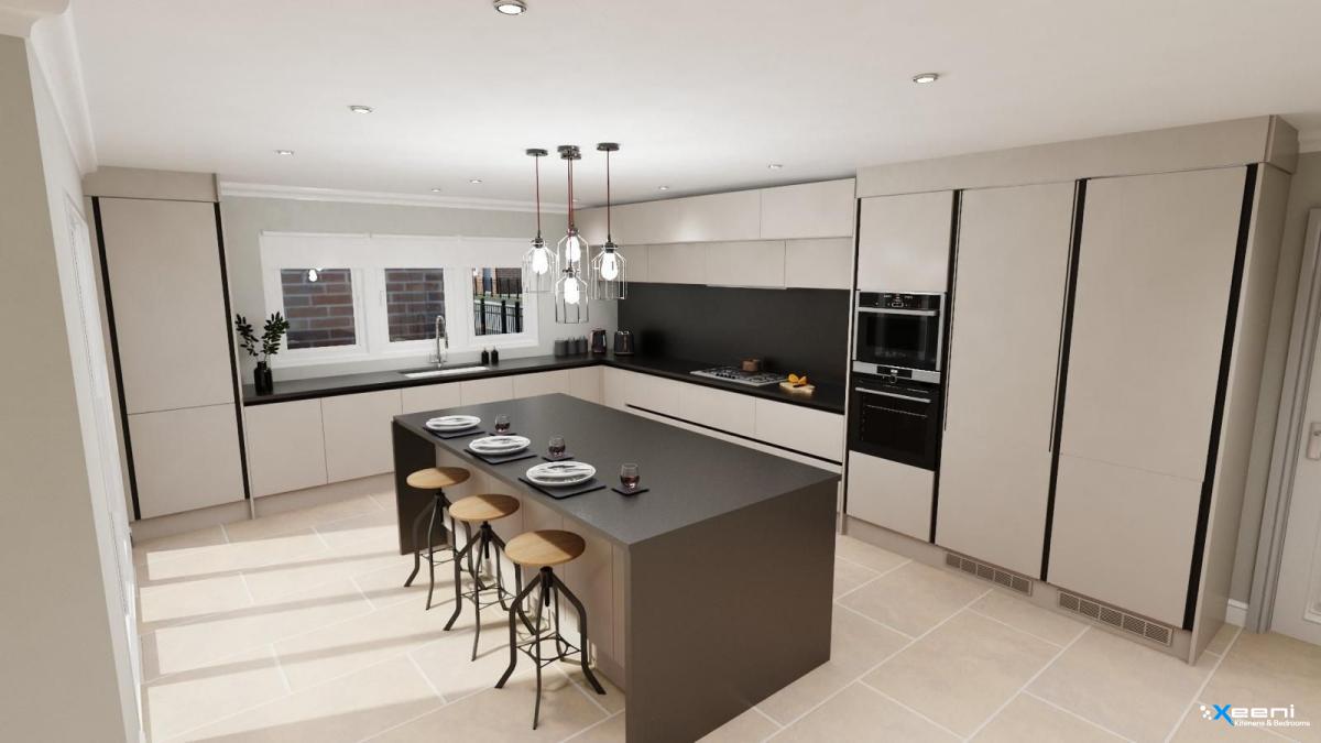 Island Kitchens fitted kitchen in Neasden