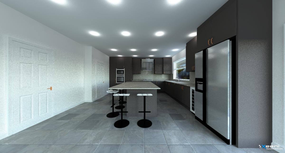 Shaker fitted kitchen in Acton