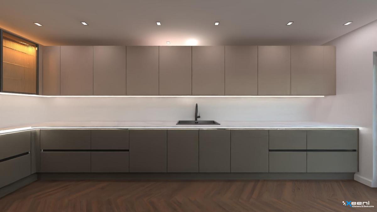 Modern fitted kitchen in South Harrow