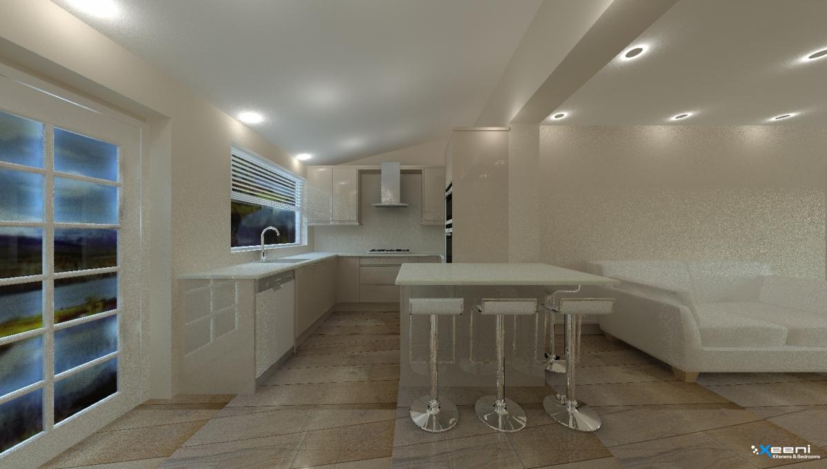 Shaker fitted kitchen in Carshalton
