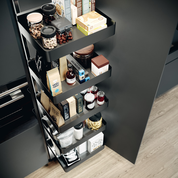 Anthracite Swing-Out Larder Unit