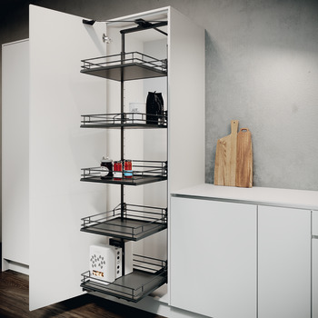 Full-Extension Swing-Out Larder