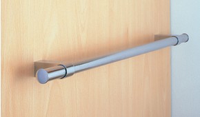 Silver Linero Towel Rail