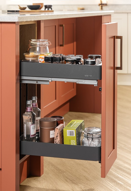 Terracotta 30cm K-Line Base Pull-Out