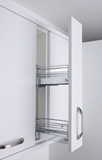 White 150mm Pull-Out Wall Unit