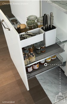 White YouBoxx Base Pull-Out