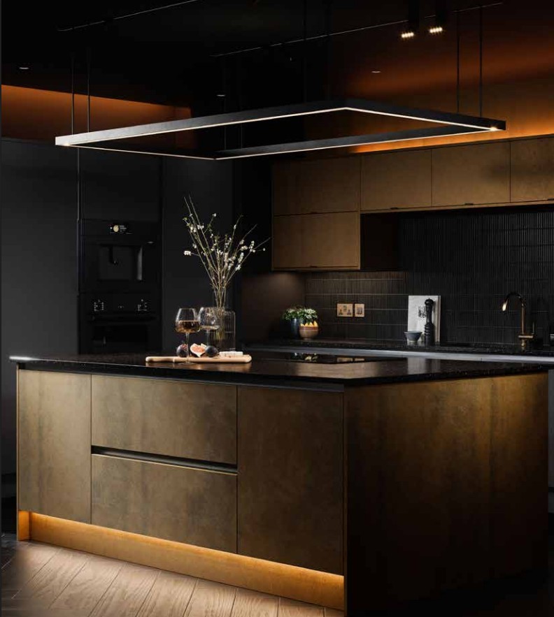 Bronze Anthracite Island Plinth Lighting