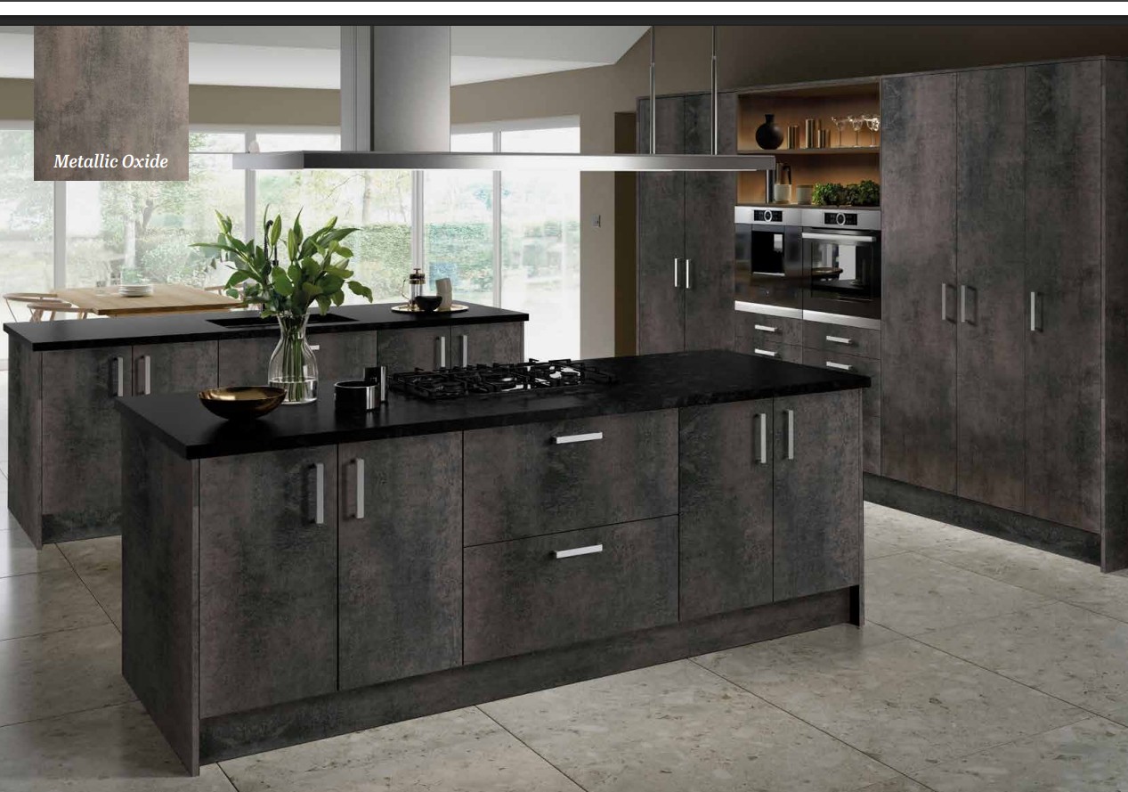 Kitchen Island with Hob and Sink