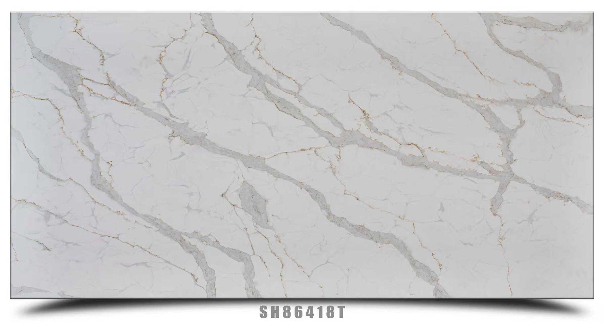 Calacatta Superior Quartz Slab